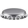 Silver Beer Bottle Caps, Oxygen Absorbing, 26 Mm Twist-Off Crown, 1,000/pk -container 30wt94 1 2