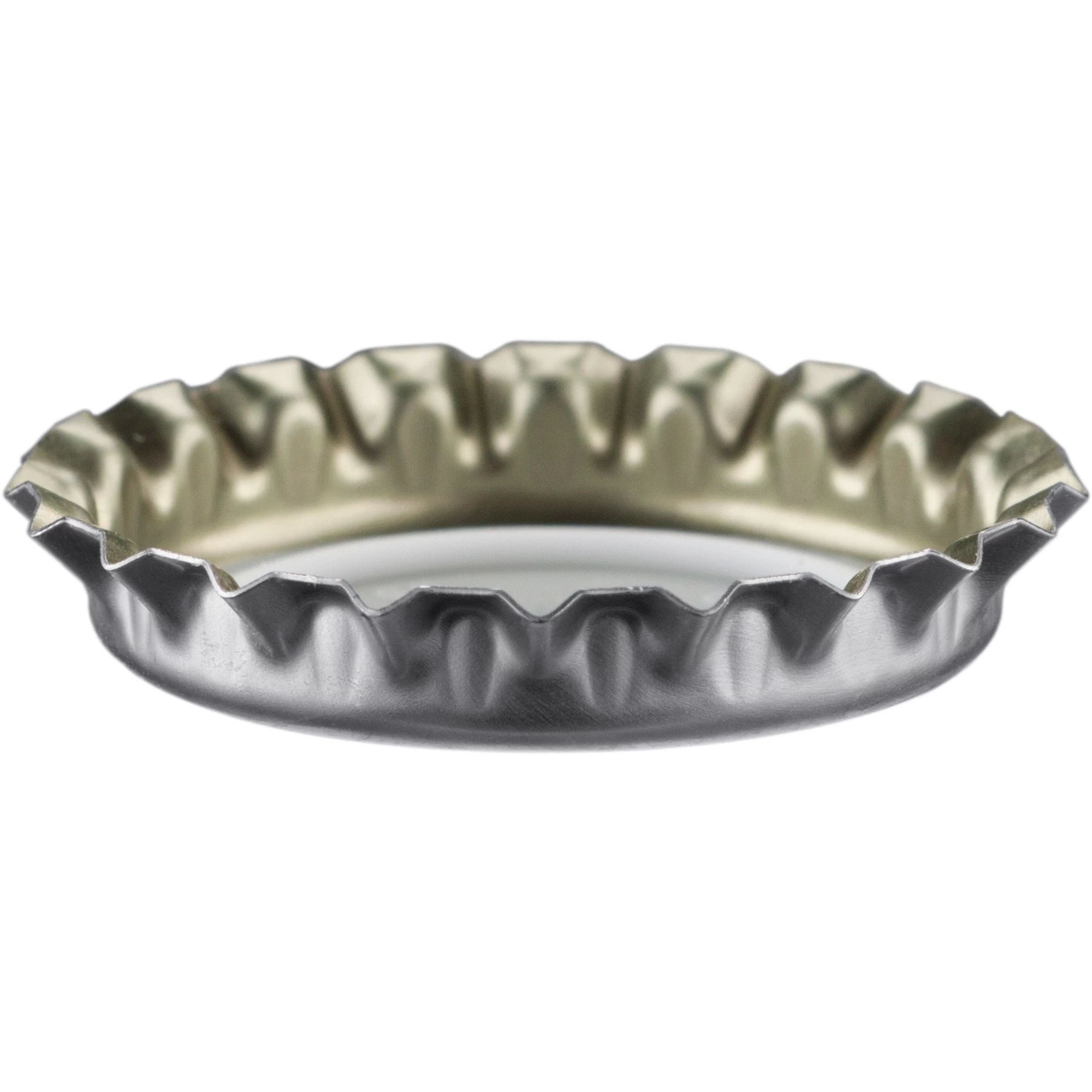 Silver Beer Bottle Caps, Oxygen Absorbing, 26 Mm Twist-Off Crown, 10,000/cs 4 Silver Beer Bottle Caps, Oxygen Absorbing, 26 Mm Twist-Off Crown, 10,000/cs - Image 2