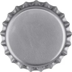 Silver Beer Bottle Caps, Oxygen Absorbing, 26 Mm Twist-Off Crown, 1,000/pk 8 Silver Beer Bottle Caps, Oxygen Absorbing, 26 Mm Twist-Off Crown, 1,000/pk -container 30wt94 3 2