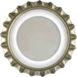 Silver Beer Bottle Caps, Oxygen Absorbing, 26 Mm Twist-Off Crown, 10,000/cs 9 Silver Beer Bottle Caps, Oxygen Absorbing, 26 Mm Twist-Off Crown, 10,000/cs -container 30wt94 4