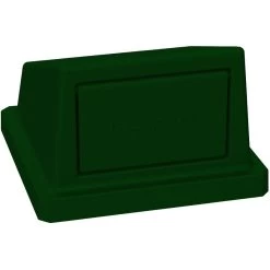 32 Gallon Green Square Trash Receptacle, Dome Top Lid 10 32 Gallon Green Square Trash Receptacle, Dome Top Lid -container 32 gallon green square trash receptacle dome top lid 1