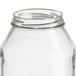 32 Oz. Clear Glass Mayo Jar W/ White Metal Lug Cap W/ Plastisol Liner, 70mm 70-2030 13 32 Oz. Clear Glass Mayo Jar W/ White Metal Lug Cap W/ Plastisol Liner, 70mm 70-2030 -container 32oz clear glass mayo jar 70mm 70 2030 99g626 3