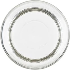 32 Oz. Paragon Glass Jar W/ White Metal Lug Cap W/ Plastisol Liner, 70mm 70-2030 -container 32oz paragon glass jar 70mm 70 2030 99g643 4