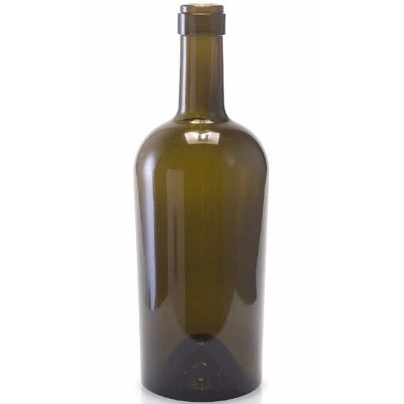 375 Ml Antique Green Bordeaux Wine Bottles, Punted Bottom, Cork, 12/cs 3 375 Ml Antique Green Bordeaux Wine Bottles, Punted Bottom, Cork, 12/cs