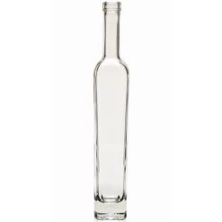 375 Ml Clear Glass Fidgi Wine Bottle, Bar Top, 12/cs