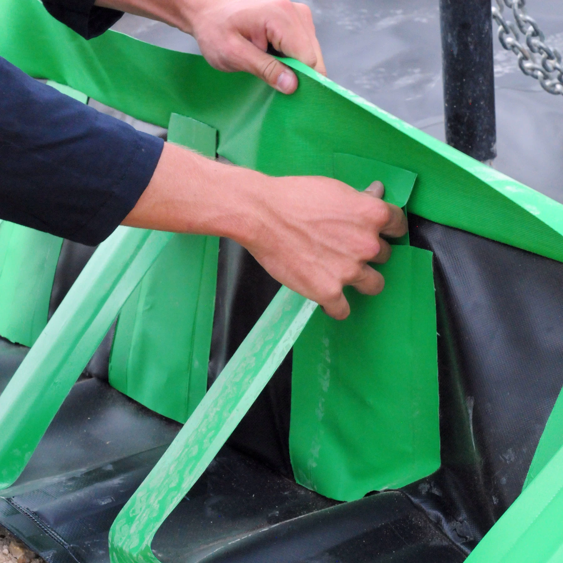 UltraTech 8611 - 10' X 10' Spill Containment Berm, Compact Model 8 UltraTech 8611 - 10' X 10' Spill Containment Berm, Compact Model - Image 6