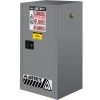 Sure-Grip® EX Compac Flammable Safety Cabinet, 15 Gallon, M/C Door, Gray -container 37bd01 1