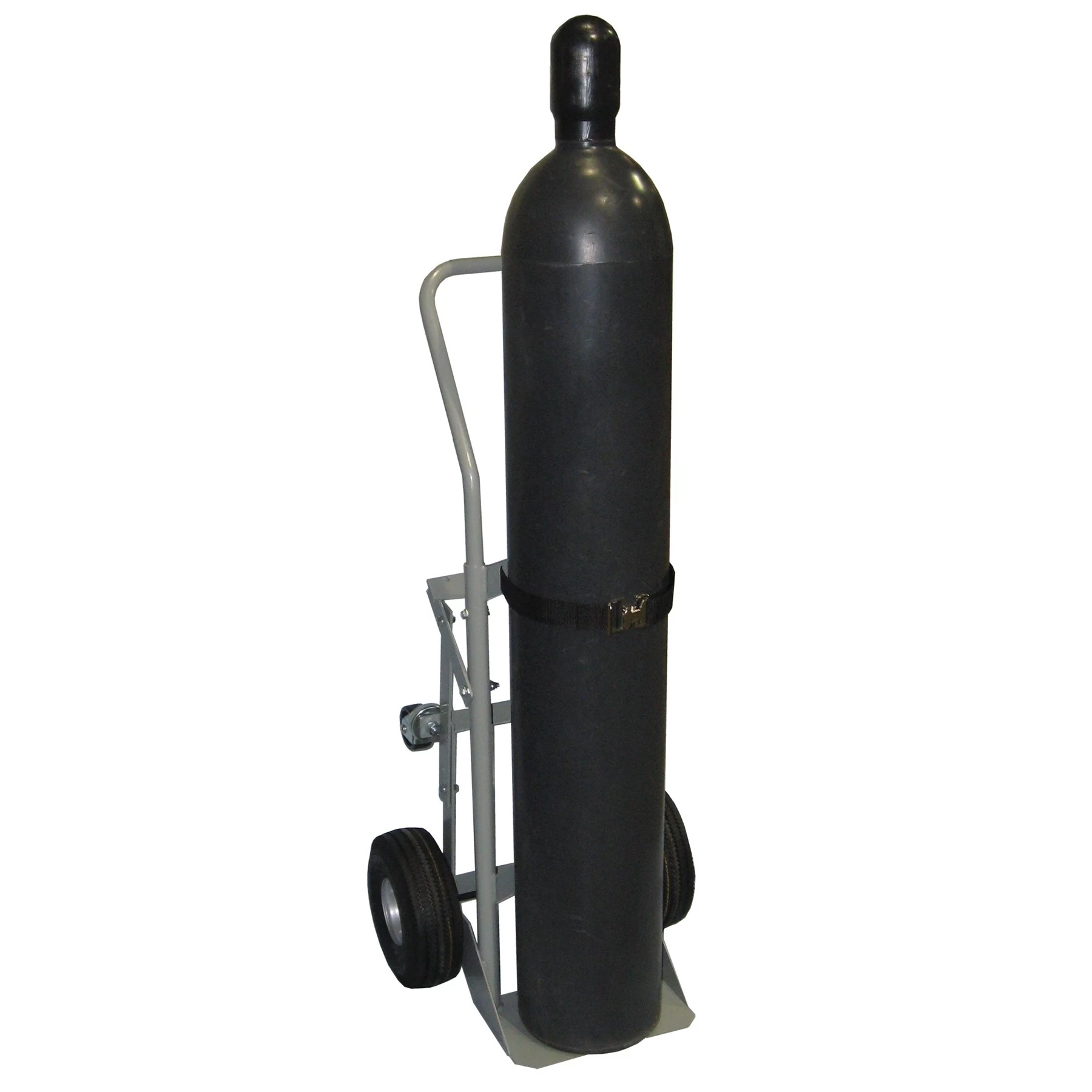 Single Gas Cylinder Hand Truck. 10.5" Pneumatic Wheels, Rear Casters 3 Single Gas Cylinder Hand Truck. 10.5" Pneumatic Wheels, Rear Casters