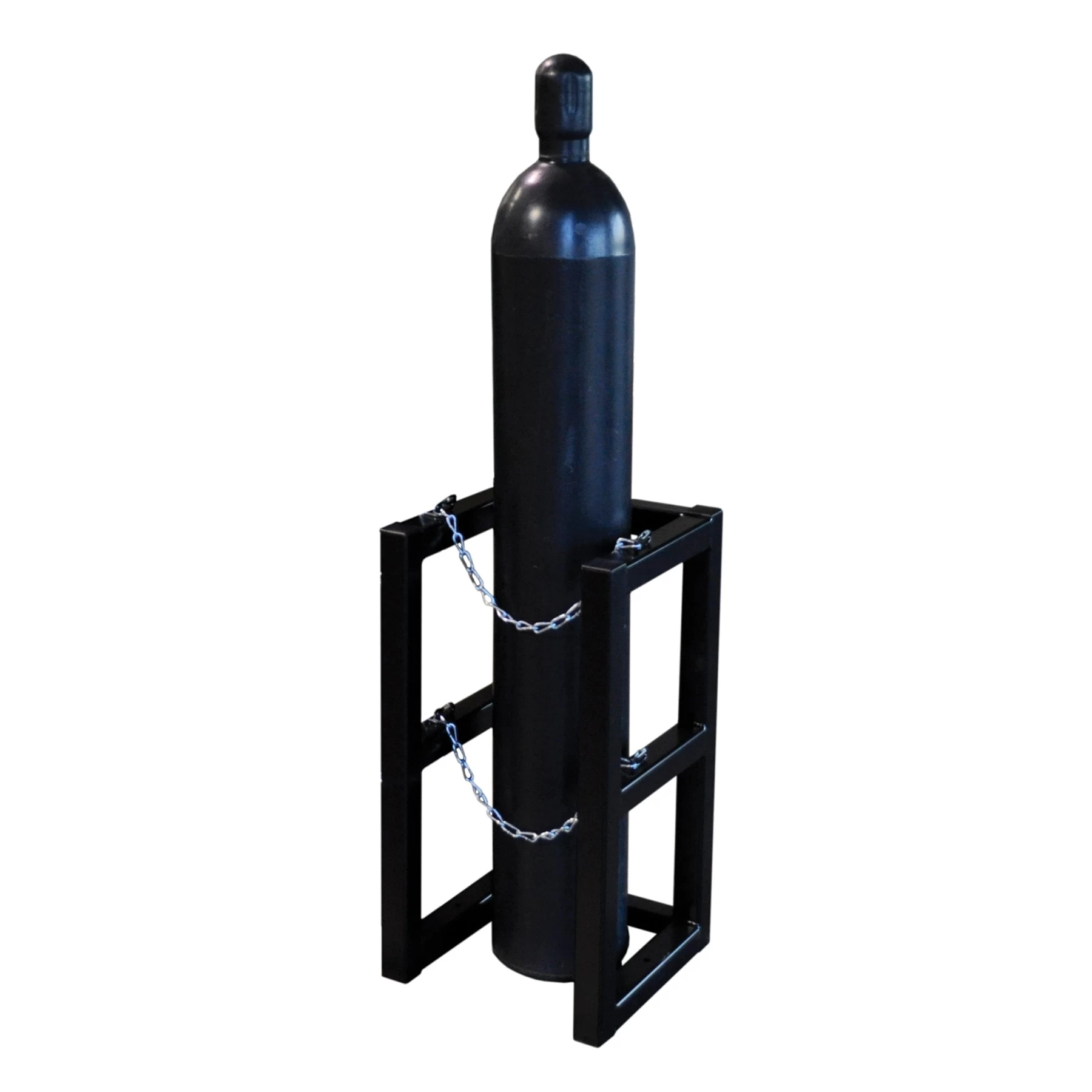 1-Cylinder (1x1) Gas Cylinder Barricade Storage Rack 4 1-Cylinder (1x1) Gas Cylinder Barricade Storage Rack - Image 2