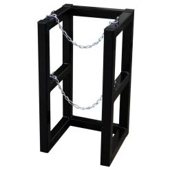 1-Cylinder (1x1) Gas Cylinder Barricade Storage Rack