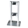 Gas Cylinder Stand, 1 Cylinder Capacity, Stainless Steel -container 37bg58 1