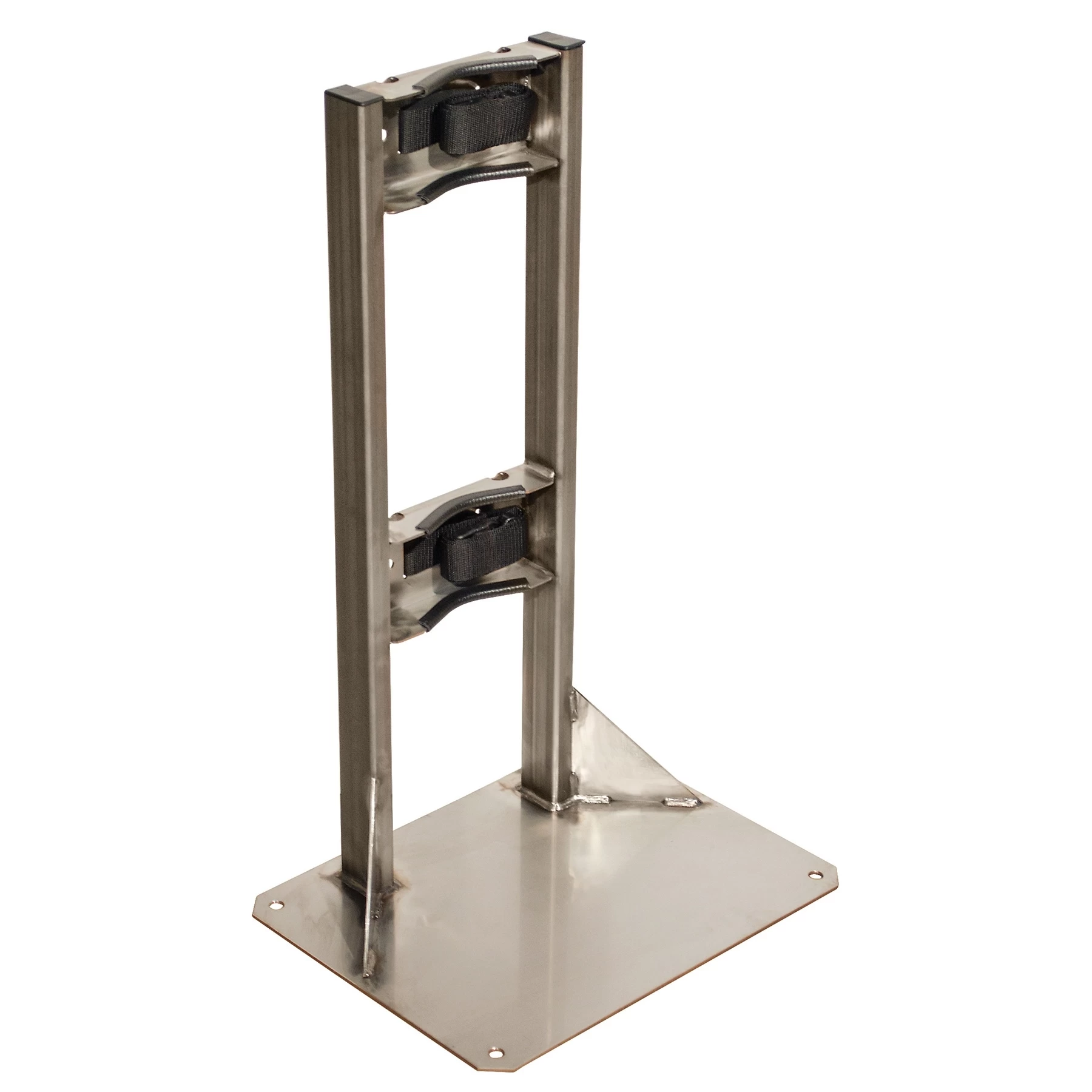 Gas Cylinder Stand, 1 Cylinder Capacity, Stainless Steel 4 Gas Cylinder Stand, 1 Cylinder Capacity, Stainless Steel - Image 2