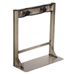 Gas Cylinder Stand, 2 Cylinder Capacity, Stainless Steel
