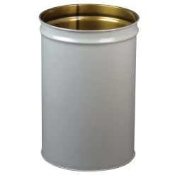 55 Gallon Gray Cease-Fire® Waste Receptacle Safety Drum Can