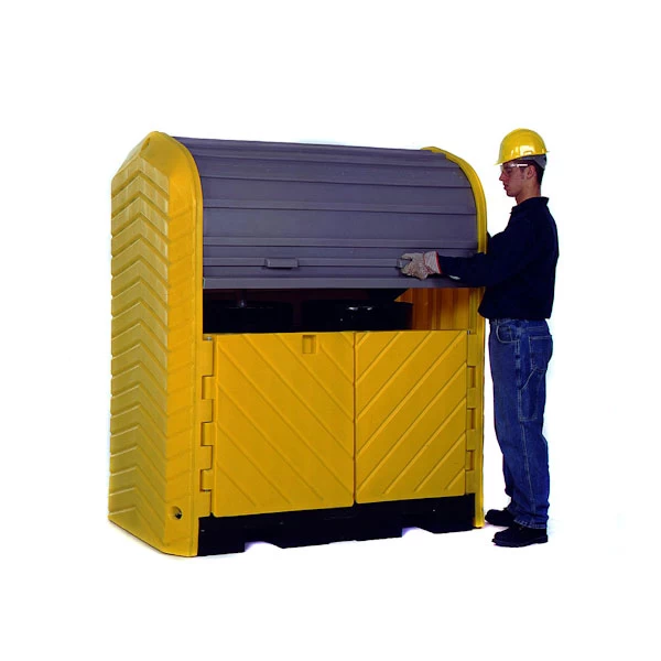 2-Drum Ultra-Hard Top P2 Plus Spill Pallet (With Drain) - UltraTech 9613 6 2-Drum Ultra-Hard Top P2 Plus Spill Pallet (With Drain) - UltraTech 9613 - Image 4