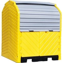 4-Drum Ultra-Hard Top P4 Plus Spill Pallet (With Drain) - UltraTech 9637