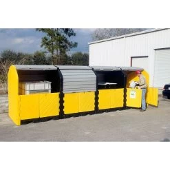 16-Drum Ultra-Hard Top P16 Plus Spill Pallet (No Drain) - UltraTech 9654