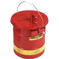 5 Gallon Red Steel Portable Mixing Tank