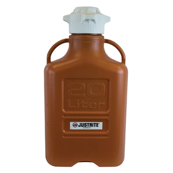 20 Liter Amber HDPE Plastic Laboratory Carboy W/120mm Cap 3 20 Liter Amber HDPE Plastic Laboratory Carboy W/120mm Cap