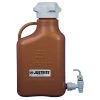 5 Liter Amber HDPE Plastic Laboratory Carboy W/120mm Cap 2 5 Liter Amber HDPE Plastic Laboratory Carboy W/120mm Cap -container 37bj76 1