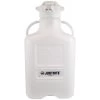 20 Liter White HDPE Plastic Laboratory Carboy W/120mm Cap -container 37bj84 1