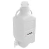 20 Liter White HDPE Plastic Laboratory Carboy W/83mm Cap & Spigot 1 20 Liter White HDPE Plastic Laboratory Carboy W/83mm Cap & Spigot -container 37bj89 1