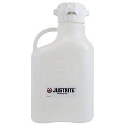 5 Liter White PP Plastic Laboratory Carboy W/83mm Cap