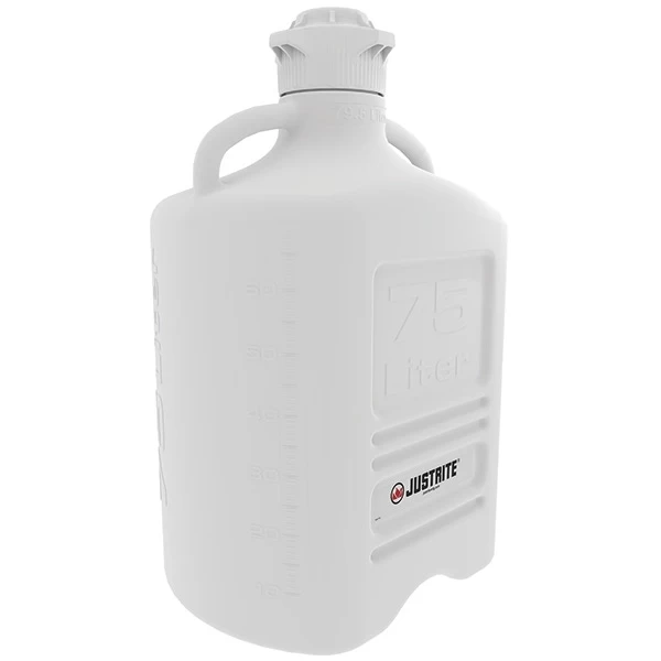 75 Liter White PP Plastic Laboratory Carboy W/120mm Cap 3 75 Liter White PP Plastic Laboratory Carboy W/120mm Cap