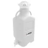 20 Liter White PP Plastic Laboratory Carboy W/120mm Cap & Spigot 2 20 Liter White PP Plastic Laboratory Carboy W/120mm Cap & Spigot -container 37bk09 1