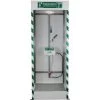 Emergency Cubicle Safety Shower W/ Eyewash Station, Closed ABS Bowl -container 37bl24