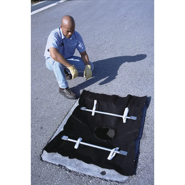 Ultra-Drain Guard Retainers® For Catch Basins From 22" - 36" (set Of 2) 3 Ultra-Drain Guard Retainers® For Catch Basins From 22" - 36" (set Of 2)