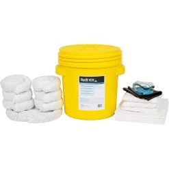 20 Gallon Oil-Only Spill Kit In Overpack Salvage Drum
