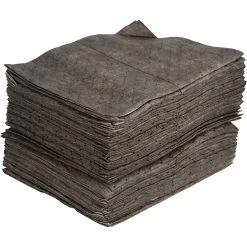15" X 18" Medium-Weight Univ. Absorbent Pads, Excel, Gray (100 Pads/bag)