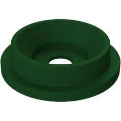 42 Gallon Green Recycling Receptacle, Funnel Top 5" Opening 9 42 Gallon Green Recycling Receptacle, Funnel Top 5" Opening -container 42 gallon recycling receptacle green funnel lid
