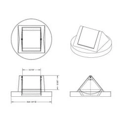 42 Gallon Dark Granite Slatted Trash Receptacle, Swing Top Lid -container 42 gallon trash receptacle swing top lid 23