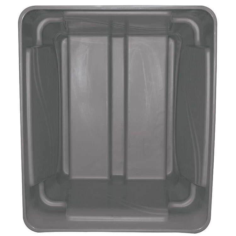 244 Gallon Gray Heavy Duty Bin, 2-Way Base, ArmorBin® 5036 4 244 Gallon Gray Heavy Duty Bin, 2-Way Base, ArmorBin® 5036 - Image 2