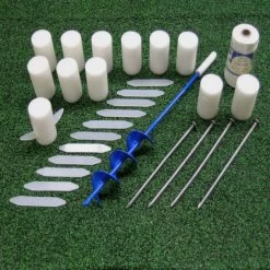 Baseball Field Foam Marker Layout System, 12 Pieces