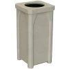 22 Gallon Beige Granite Square Trash Receptacle, 11.5" Opening Lid 2 22 Gallon Beige Granite Square Trash Receptacle, 11.5" Opening Lid -container 56bf33 1