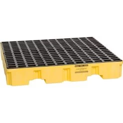 4-Drum Low-Profile Spill Containment Pallet (No Drain) - Eagle 1645ND