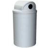 55 Gallon Light Granite Recycling Receptacle, 2-Way (Dual 5" Opening) Lid -container 56bv83 1