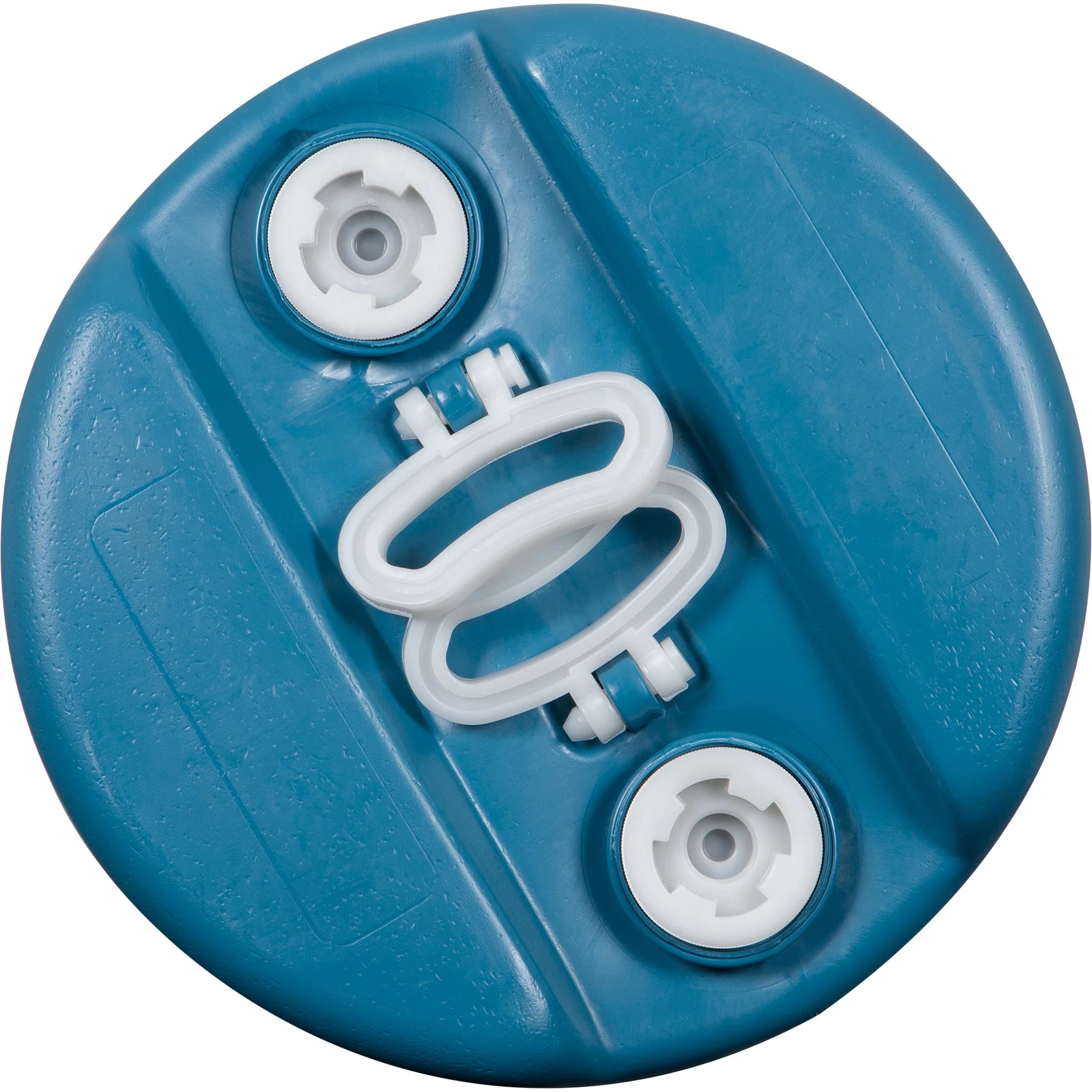 15 Gallon Blue Tight Head Plastic Drum, UN Rated, 2" NPS & 2" Buttress Fittings 4 15 Gallon Blue Tight Head Plastic Drum, UN Rated, 2" NPS & 2" Buttress Fittings - Image 2
