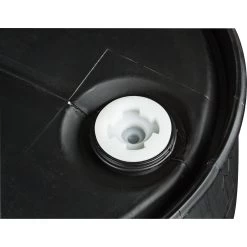 30 Gallon Black Tight Head Plastic Drum, UN Rated, 2" NPS & 2" Buttress Fittings 7 30 Gallon Black Tight Head Plastic Drum, UN Rated, 2" NPS & 2" Buttress Fittings -container 56w30k 3