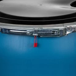 57 Gallon Blue Plastic Drum, UN Rated, 2” & 3/4” Fittings, Black Cover W/Lever Lock Ring 9 57 Gallon Blue Plastic Drum, UN Rated, 2” & 3/4” Fittings, Black Cover W/Lever Lock Ring -container 56wb57 3