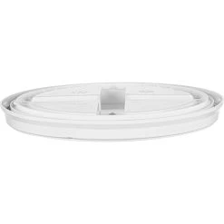 White Gamma Seal Lid For 2 Gallon Plastic Pails (P5 Series) -container 56wgs6 2