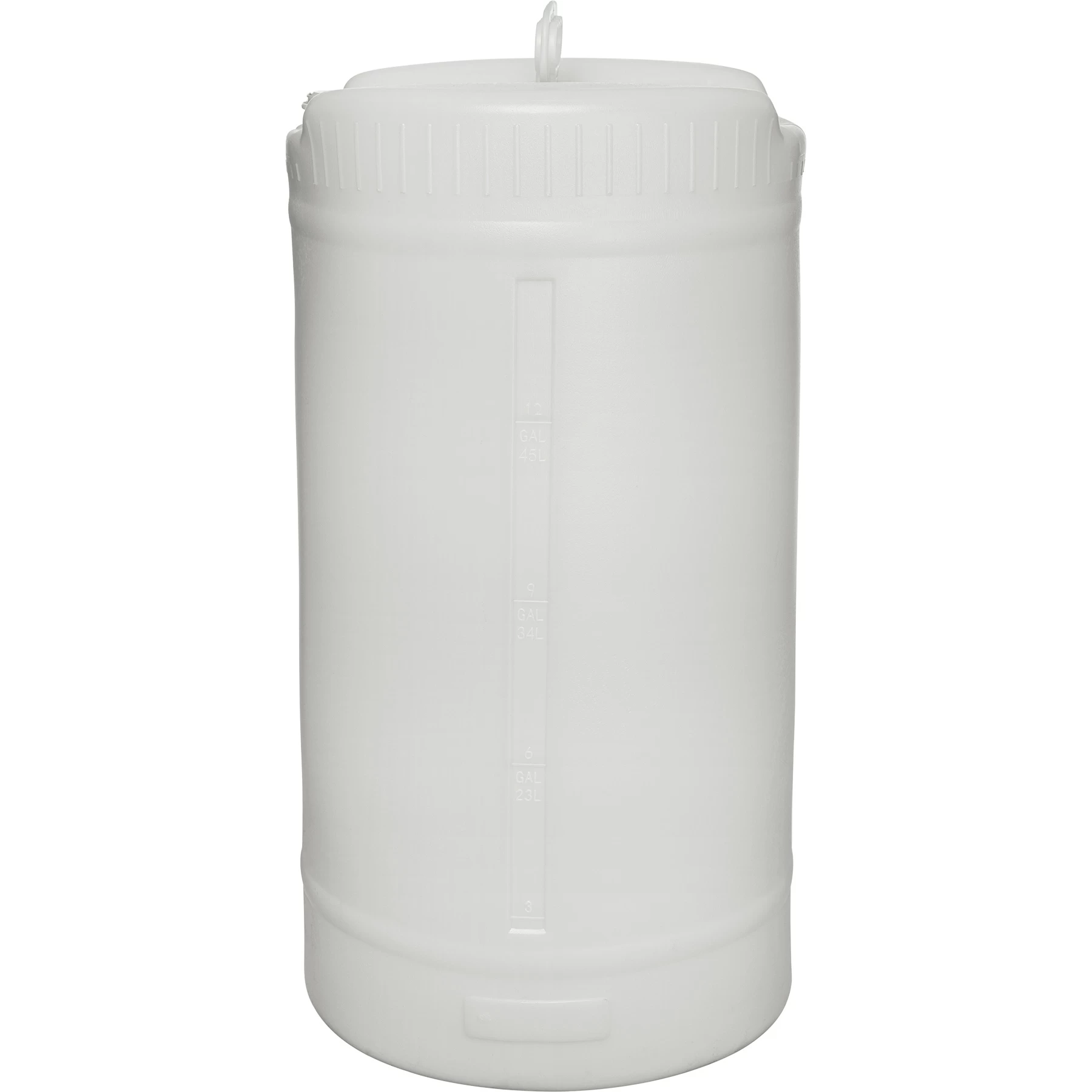 15 Gallon Natural Tight Head Plastic Drum, UN Rated, 2" NPS & 3/4" Fittings 4 15 Gallon Natural Tight Head Plastic Drum, UN Rated, 2" NPS & 3/4" Fittings - Image 2