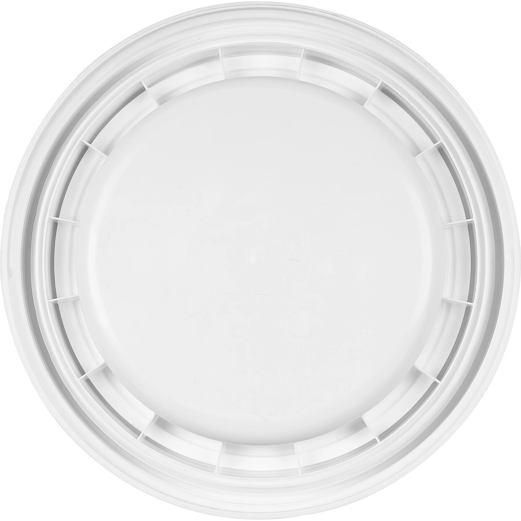 5 Gallon White Threaded Plastic Pail Lid, Life Latch, UN Rated 7 5 Gallon White Threaded Plastic Pail Lid, Life Latch, UN Rated - Image 5