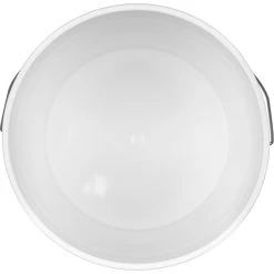 5 Gallon White Plastic Pail (90 Mil), W/ Metal Handle (P5 Series) 9 5 Gallon White Plastic Pail (90 Mil), W/ Metal Handle (P5 Series) -container 56wp5w 3 4