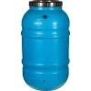 55 Gallon Blue Rain Barrel With Spigot And Overflow 2 55 Gallon Blue Rain Barrel With Spigot And Overflow -container 56wrbu 1 1