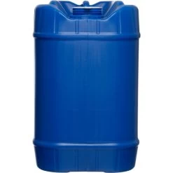 5 Gallon (20L) Blue Plastic Tight Head Container, 70mm (6TPI), Vent, UN Rated