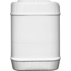5 Gallon (20L) White Plastic Tight Head Container, 70mm (6TPI), Vent, UN Rated -container 56wtw5 3 1